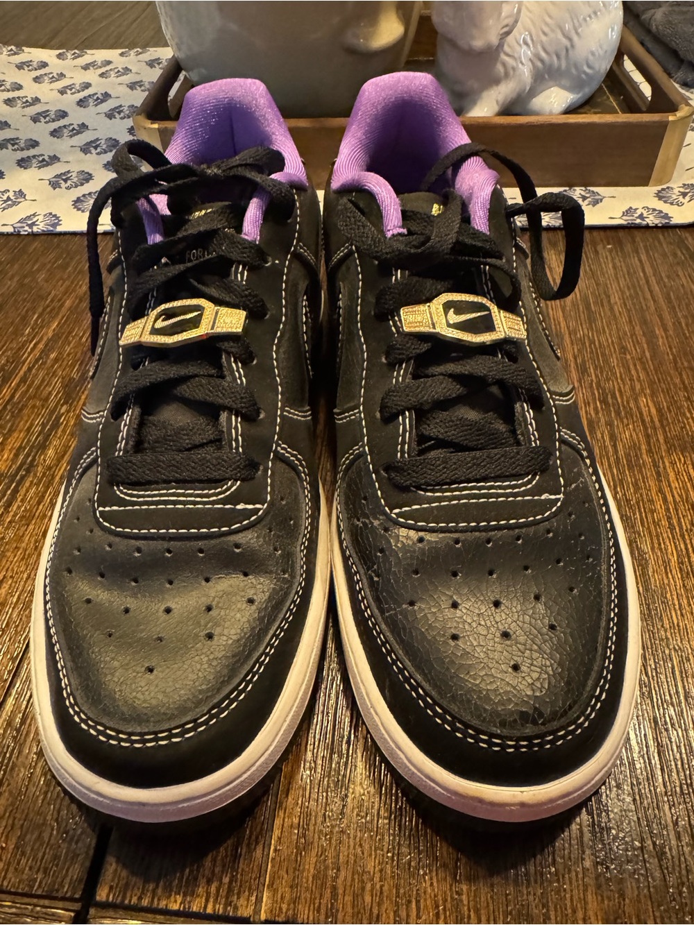 Nike Kids Air Force ones